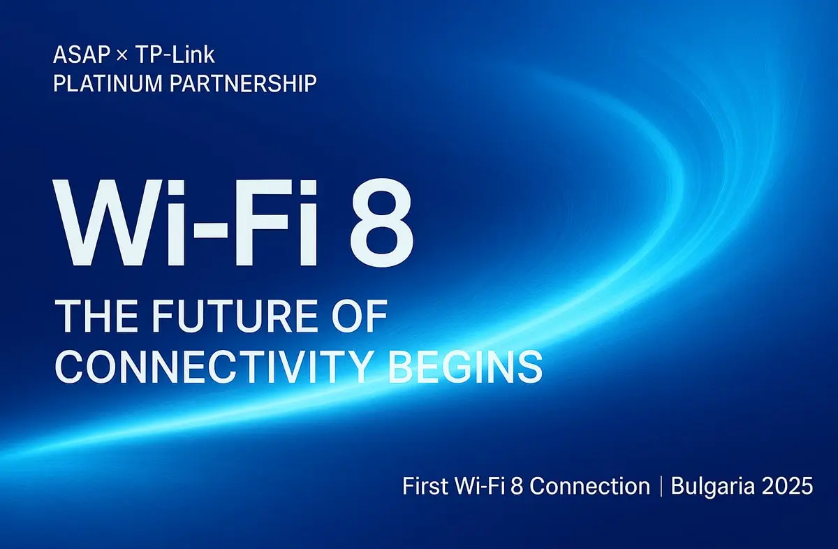ASAP Celebrates TP-Link’s Milestone: The World’s First Wi-Fi 8 Connection