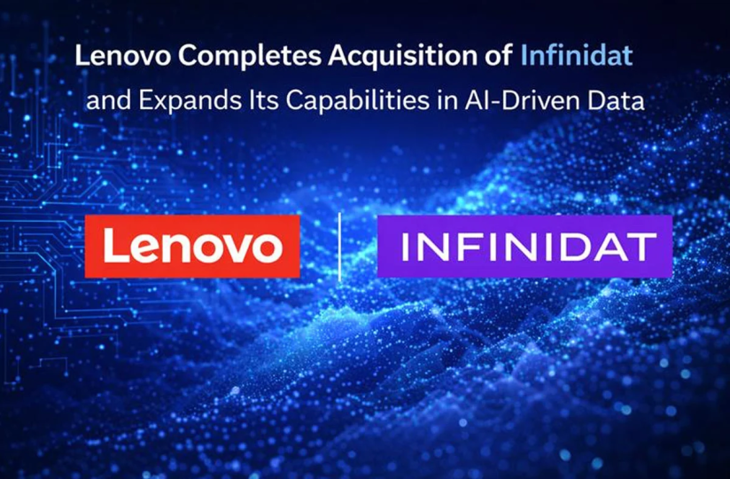 Lenovo Completes Acquisition of Infinidat and Expands Its Capabilities in AI-Driven Data