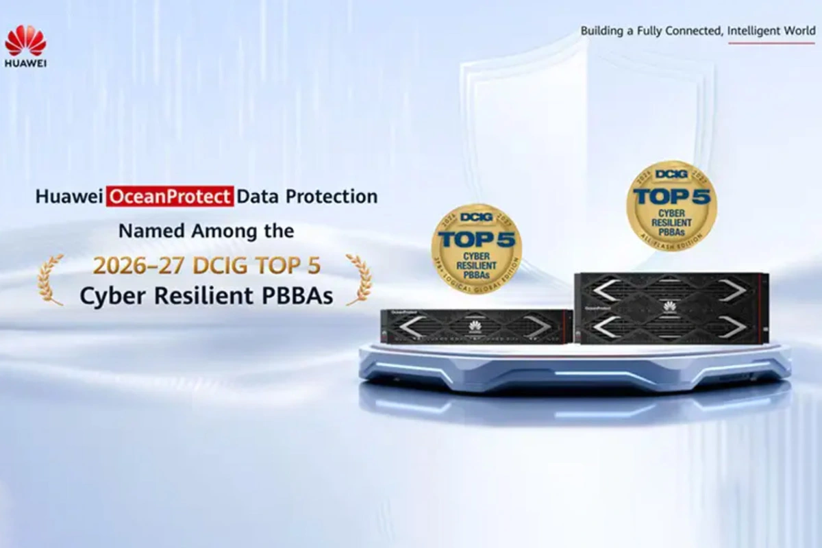 Huawei OceanProtect Ranked Among DCIG’s Top 5 Cyber-Resilient Backup Appliances for 2026–2027